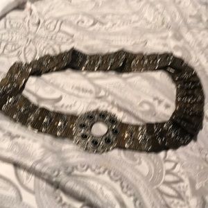 Beautiful Burnished silver and gold belt.